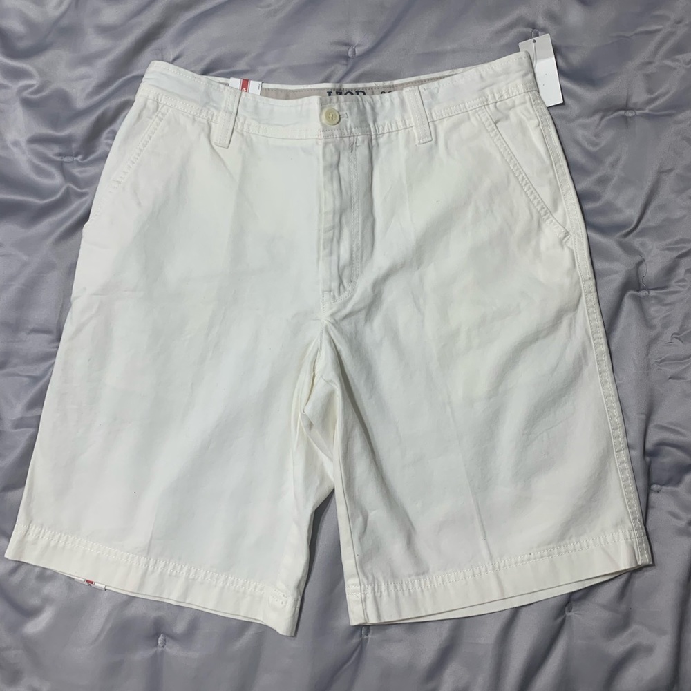 White Izod saltwater shorts